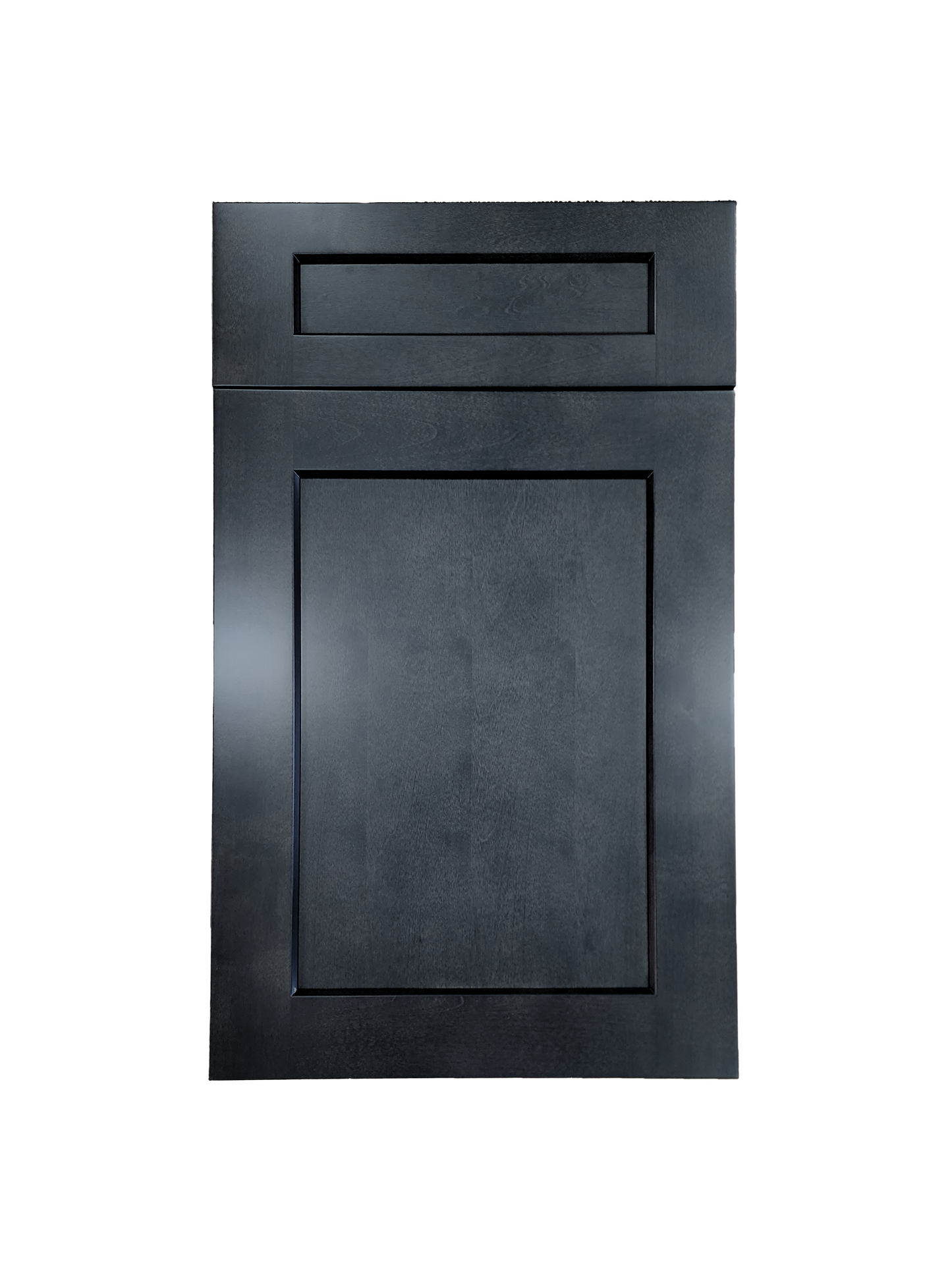 Stormy Grey Oven Cabinet 30 inches wide 24 inches deep 96 inches tall with Stormy Grey box and Stormy Grey doors